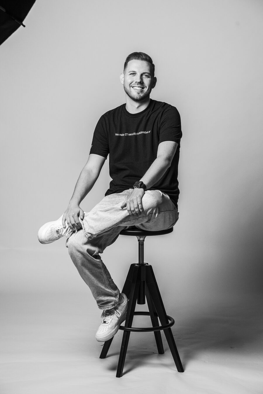 Daniel Hofmann, Coach, sitzend